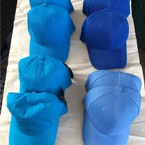 Baseball Caps, shades of blue (NEW)